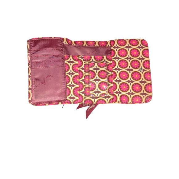 Vera Bradley Safari Sunset Tri-Fold Wallet - Picture 3 of 4